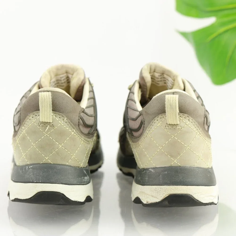 Timberland Womens Trail Wave Sneaker Size 11‎ Gray Leather HIking Outdoor Shoe